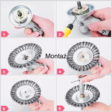 ПРОВОЛОЧНАЯ ДИСКОВАЯ ГОЛОВКА ДЛЯ УДАЛЕНИЯ МХОВЫХ СОРНЯКОВ