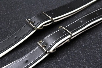 STANDARD ЧЕРНЫЙ/БЕЛЫЙ ремни для переноски гармошки 120b