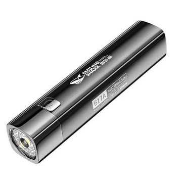 super mocna LED latarka USB na akumulator na zewnątrz 18650