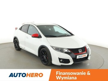 Honda Civic IX Sedan Facelifting 1.8 I-VTEC 140KM 2015 Honda Civic Sport niski przebieg navi kamera, zdjęcie 9