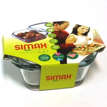 SIMAX квадратный термостойкий сосуд 0,3л