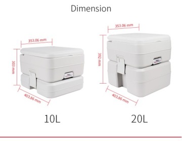 ПОРТАТИВНЫЙ ХИМИЧЕСКИЙ ТУАЛЕТ ТУРИСТИЧЕСКОЙ ЛОДКИ 20L WC SEAFLO