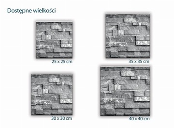 SZKLANA PODSTAWKA POD ZNICZE 60x20cm Cegły 35c