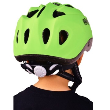 Kask rowerowy dziecięcy S 48-52cm regulacja siatka