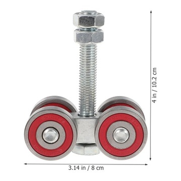Тележка в сборе Ролик для раздвижных дверей 2 шт.