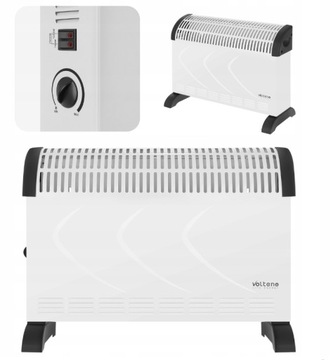 ЭФФЕКТИВНЫЙ ЭЛЕКТРИЧЕСКИЙ КОНВЕКТОР, МОЩНЫЙ И ЭФФЕКТИВНЫЙ 2000 Вт.