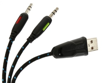 ИГРОВЫЕ НАУШНИКИ С МИКРОФОНОМ ДЛЯ ИГР С LED-подсветкой