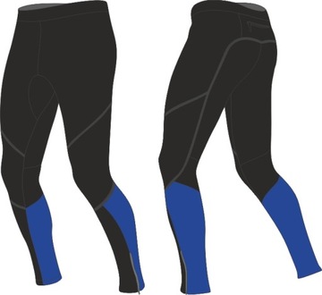 GETRY LEGGINSY MĘSKIE OCIEPLANE 2.3 XL