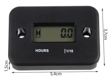 LICZNIK MOTOGODZIN CZASU PRACY MOTOCYKL KOSIARKA 4