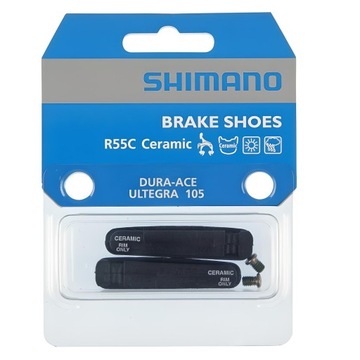 SHIMANO okładziny klocki hamulca R55C wsuwki DURA ACE ULTEGRA SHIMANO 105