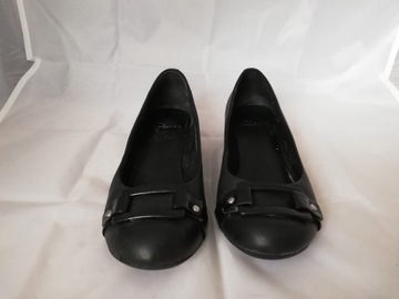 Buty czółenka skórzane Clarks UK 4 r.37 wkł 23,5cm