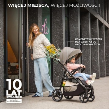 Легкая коляска TRIG 3 Kinderkraft Beige до 22 кг.