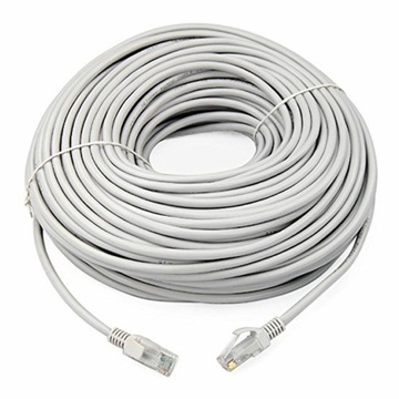 KABEL SIECIOWY LAN ETHERNET RJ45 CAT5E 15M SKRĘTKA PRZEWÓD INTERNETOWY