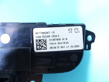 KONZOLA PANEL VENTILACE PEUGEOT 508 10-18 96773953XT