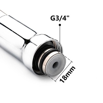 Белый гибкий излив для кухонного смесителя 3/4