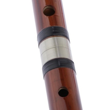 Chinese Vertical Bamboo Flute Traditional Woodwind Instrument Craft E Key