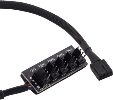 Hub Rozdzielacz 5x 4 PIN do wentylatorów