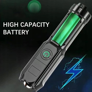 Мощный тактический светодиодный фонарь мощностью 100 000 люмен.