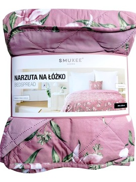 NARZUTA DEKORACYJNA na łóżko Smukee HOME 220 X 200 KWIATY