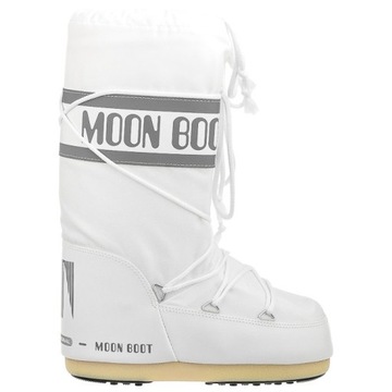 Buty Damskie Śniegowce Moon Boot Icon Nylon Białe