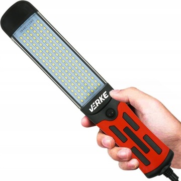 СВЕТИЛЬНИК ДЛЯ МАСТЕРСКОЙ КАНАЛЬНАЯ ЛАМПА 120 СВЕТОДИОДОВ НА КАБЕЛЕ ДЛИНОЙ 10М С ПРОЧНЫМ КРЮКОМ