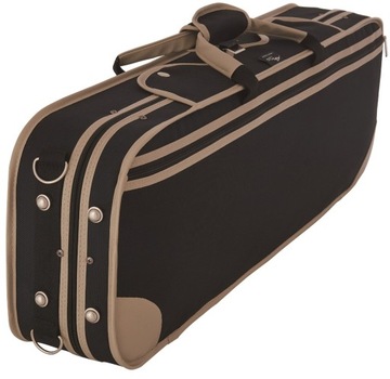 Futerał skrzypcowy skrzypce 1/2 pianka UltraLight M-case Paisley Miodowy