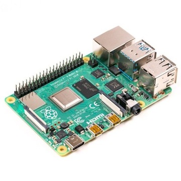 Raspberry Pi WiFi Bluetooth mikrokomputer 4x 1.5 GHz 2 GB RAM HDMI 4K