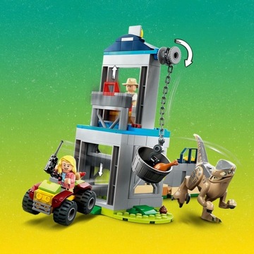 LEGO Jurassic World 76957: Побег велоцираптора