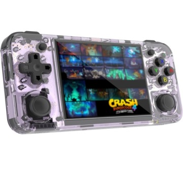 Портативная мобильная игровая консоль Retro RG35XX H 64 ГБ IPS фиолетовая