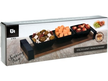 Миски для ДИПОВ, СОУСОВ, ЗАКУСОК, 3 шт + противень