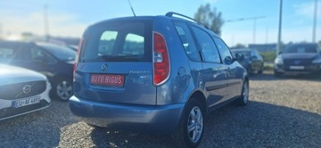 Skoda Roomster Mikrovan 1.9 TDI 105KM 2007 Škoda Roomster Skoda Roomster 1.9 tdi panorama, zdjęcie 5