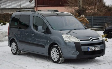 Citroen Berlingo II Combi 1.6 HDI FAP 110KM 2009 Citroen Berlingo 1.6HDI Klima Panorama Dach 2 Kpl Kol Serwisowany Sprowadz, zdjęcie 3