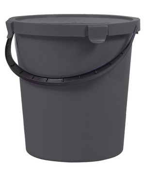 Plast Team, Wiadro z rączką, pokrywa 5l BERRY
