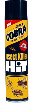 Preparat Owadobójczy na różne owady HIT Insect Killer Cobra Spray - 400 ml