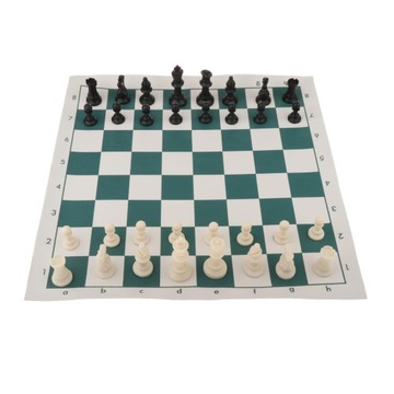 Zwijane plastikowe szachy Zwijane 18 płóciennej