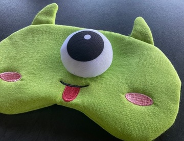 РАССЛАБЛЯЮЩАЯ СПАЛЬНАЯ МАСКА ДЛЯ ГЛАЗ Вазовски МОНСТР СУЩЕСТВО Олдман монстры