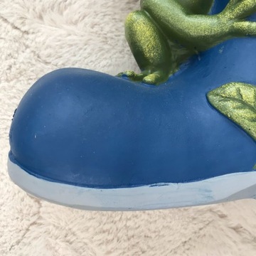 Садовая статуэтка FROG WALLSHOE SHOE FLOWER POT 30 см