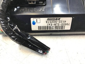 HONDA FR-V 2008 PANEL KLIMATIZACE