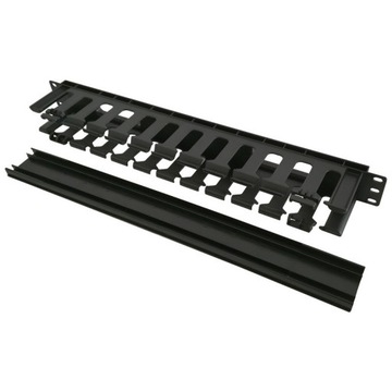 Organizator organizer uchwyty kabli RACK 19'' 1U