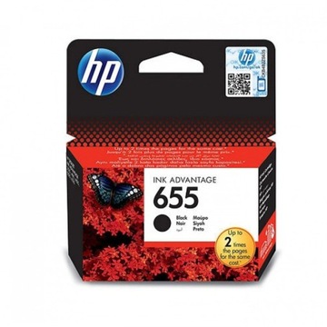 Tusz Hp 655 Black CZ109AE 14 ml