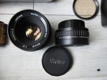 КАМЕРА YASHICA TL-ELECTRO С ОБЪЕКТИВОМ YASHIKOR 35 ММ ЯПОНСКИЙ МЕГА НАБОР