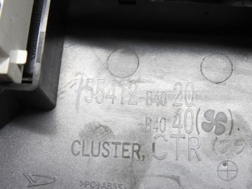 DAIHATSU TERIOS II 06-09 PANEL VENTILACE CENTRÁLNÍ 55412-B4020