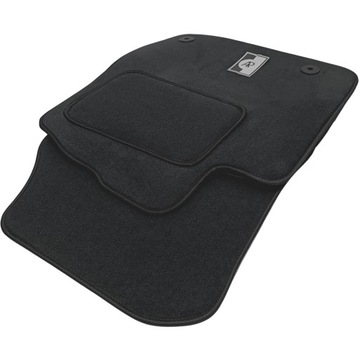 Renault Megane III Kombi 2009-2016 ВЕЛОРОВЫЕ автомобильные коврики ВЫШИВКА B