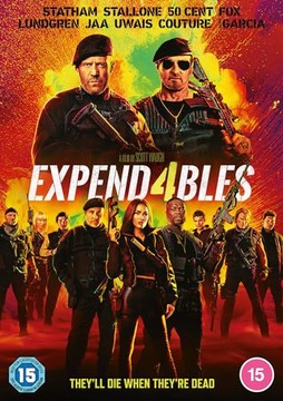 The Expend4Bles płyta DVD
