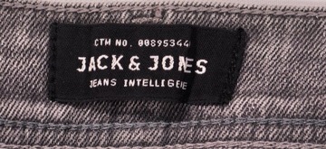 JACK&JONES spodnie REGULAR grey jeans TIM_ W30 L34