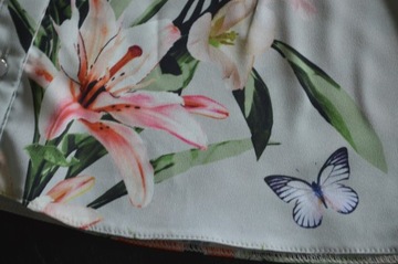 Dorothy Perkins bluzka w kwiaty, ptaki, motyle 16