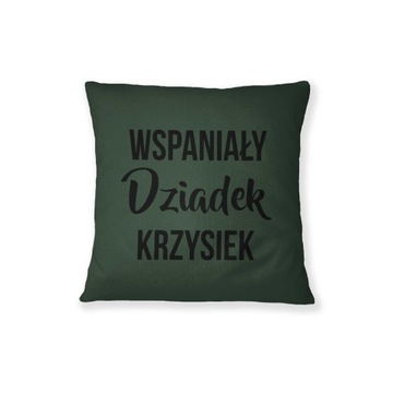 Poduszka dla Dziadka, Prezent dla Dziadka, Dzień Dziadka, Prezent od Wnuków