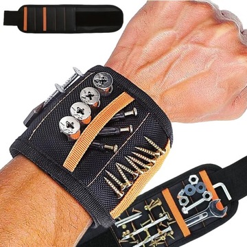OPASKA MAGNETYCZNA NA RĘKĘ Z KIESZENIAMI MAGNES PREZENT DLA TATY DZIEŃ OJCA