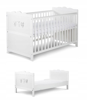 MARSELL ДЕТСКАЯ КРОВАТЬ 120X60 БЕЛЫЙ KLUPŚ