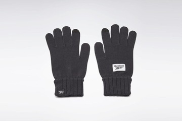 Rękawice REEBOK TE KNITTED GLOVES BLACK GC8711